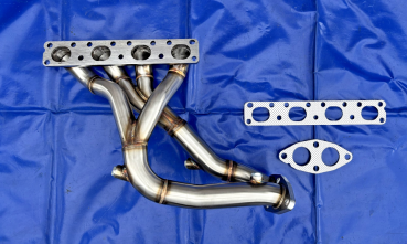 Fächerkrümmer Edelstahl BMW E46 4 Zylinder 316i u 318i 115 u 143 PS