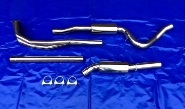 Edelstahl Auspuffanlage Opel Kadett C Coupe 1x60 komplett