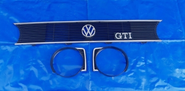 Chromgrill komplett mit GTI Zeichen