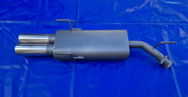 Sportendschalldämpfer Opel Vectra B in 2x76 gerade