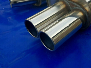 3er BMW E90 E91 316i 318i 320i Endschalldämpfer Typ 2c76 gerade u gebörtelt