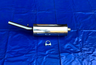Edelstahl Endschalldämpfer VW Golf 1