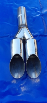 Sportendschalldämpfer Seat Toledo 1M Diesellook 2x70 Edelstahl FM