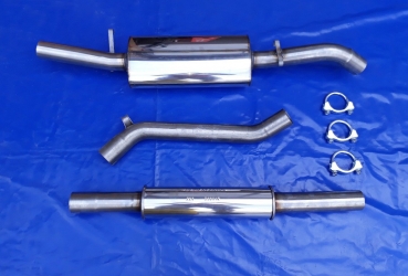 Gr A (60 mm) Anlage mit VSD für VW Corrado Endrohr 70 mm
