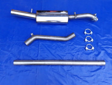 Gr A mit Vorderrohr für VW Golf 2 Endrohr 70 mm