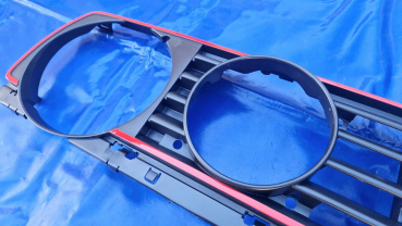 GTI VW Jetta 2 Doppelscheinwerfergrill ohne Emblem mit Aussparung Originalteil