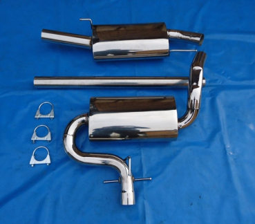 Edelstahl Auspuffanlage VW Golf 3 1x76 GM