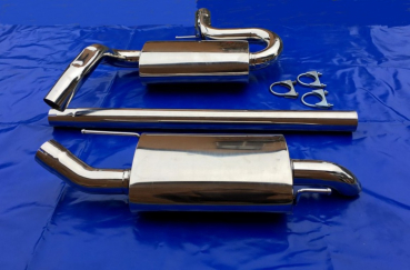 Edelstahl Auspuffanlage VW Golf 3 Diesellook 1x60 GM