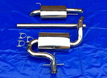 Edelstahl Auspuffanlage VW Golf 3 Diesellook 1x76 GM