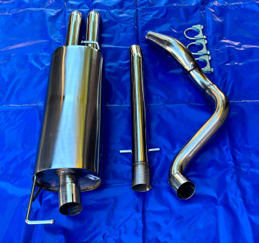 Gr A VW Golf 4 Variant Race-Anlage Diesellook 2x60
