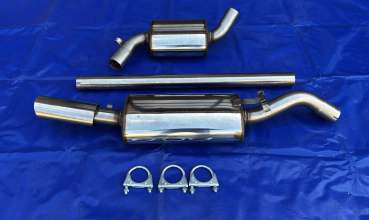 Gruppe Gr A VW Corrado 1.8 8v  G60 und 16v mit EG Nr Edelstahl Auspuffanlage