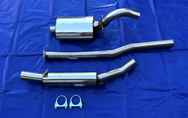 Preview: Edelstahl Auspuffanlage Opel Kadett C mit TÜV 1x76