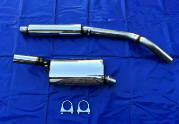 Preview: Edelstahl Auspuffanlage Gruppe A Opel Corsa A