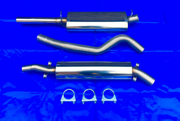 Preview: Edelstahlauspuffanlage Gruppe A Opel Ascona C Fließheck 1x60