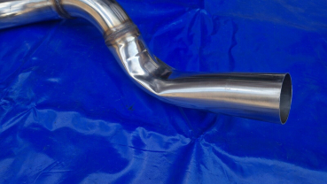 Preview: Edelstahl Auspuffanlage VW Golf 4 Gruppe A Gr 2x60 Diesellook