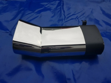 Endrohr Powersprint 75x145 DTM gebörtelt+Halter