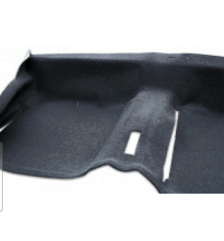 Preview: Teppich VW Golf 1 schwarz 2 Türer