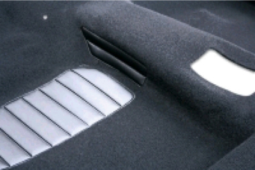 Preview: Teppich VW Golf 1 schwarz 2 Türer