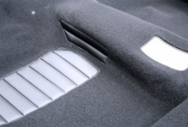Teppich schwarz für Scirocco 1 und 2 (53 und 53B)