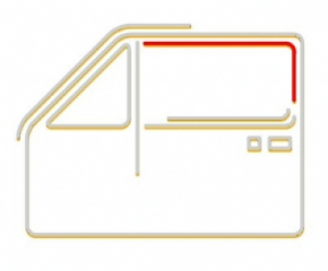 Fensterführung hinten VW Golf 1