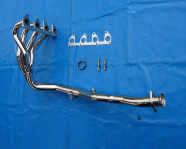 Preview: Edelstahl Fächerkrümmer Opel Kadett E 1.8 u 2.0 8v