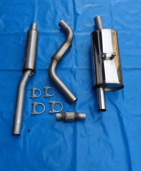 Preview: Gr A Anlage VW Polo 2  Endrohr 1x63