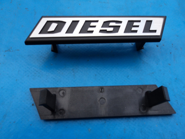 Dieselemblem für Grill VW Caddy 1