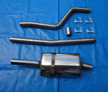 Powersprint VW Polo 2 Vorderrohr+ Endschalldämpfer 1x60