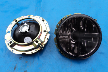 Klarglas Scheinwerfer Black Magic VW Golf 1 mit  Fadenkreuz