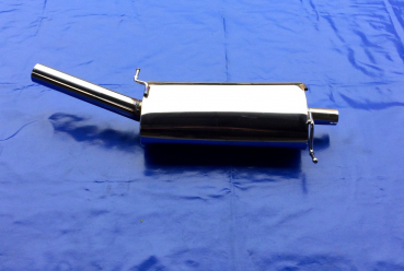 Endschalldämpfer Edelstahl Golf 1 Cabrio mit 60mm Endrohr