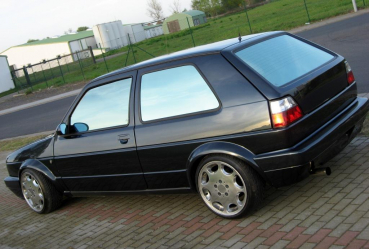 Scheibendichtungsset Golf 2 ohne Nut