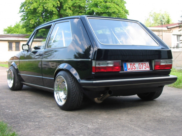 Heckscheibendichtung VW Golf 1 mit Nut