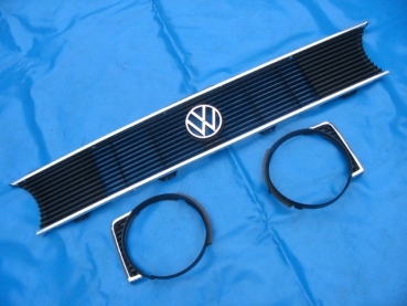 Chromgrill VW Jetta 1 mit Emblem