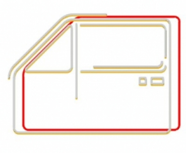 Türdichtung VW Golf 1  2 Türer