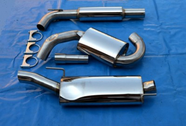 3 Zoll (76mm) VW Corrado 1.8 8v u 16v  1x76 S-Rohr Friederich Motorsport