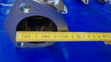 Edelstahl Fächerkrümmer 8v 1.8 mit Katrohr 55 mm