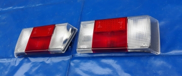 Preview: rot/klar  Rückleuchten (kurze Version) mit E-Nummer