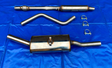 Preview: Edelstahl Auspuffanlage für VW Polo 2/3 86C