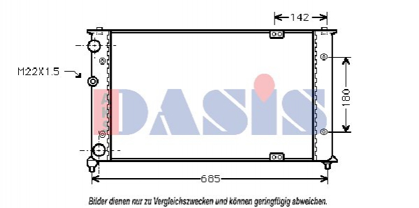 Wasserkühler Caddy 2
