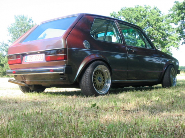 Chromstoßstange hinten Jetta 1
