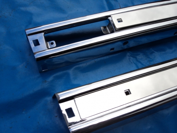 Prallleisten chrom Set vorne und hinten VW Jetta 1