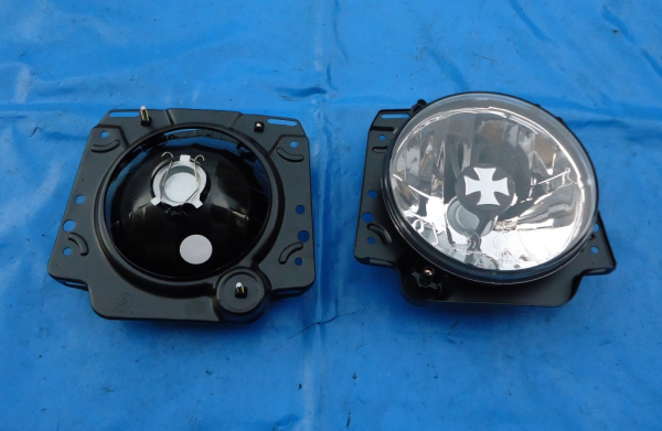 Klarglas Scheinwerfer Iron Cross