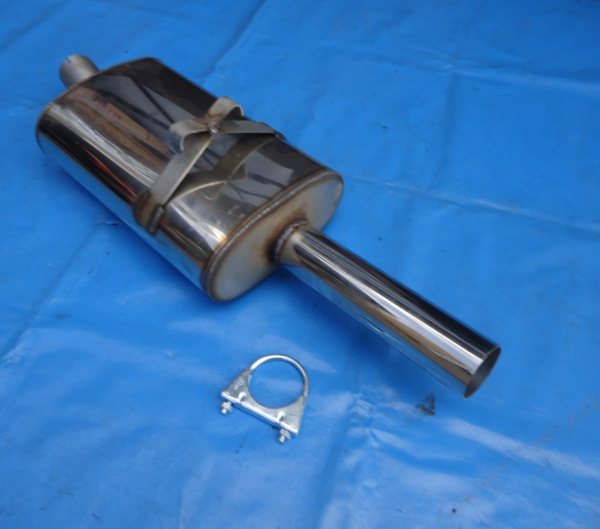 Endschalldämpfer Powersprint VW Polo 3 1x60