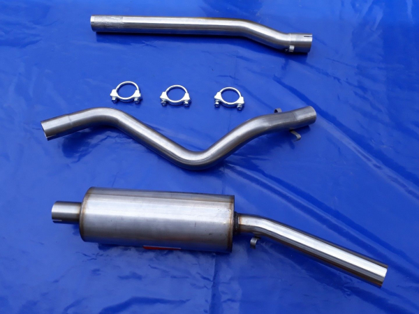 GR A Anlage VW Golf 1 mit Vorderrohr