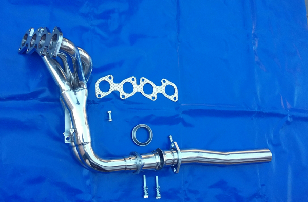 Fächerkrümmer VW Scirocco 1 u 2 16V ohne Tüv mit Vorderrohr