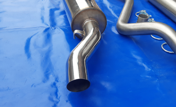 55 mm Edelstahl Auspuffanlage VW Golf 1 S-60