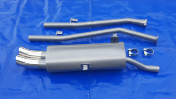 Endschalldämpfer BMW E30 315-318i  2x76 DTM