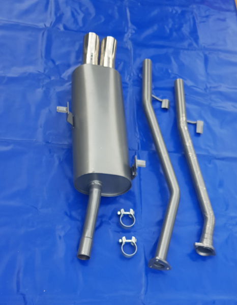 Endschalldämpfer BMW E30 315-318i  2x76 DTM