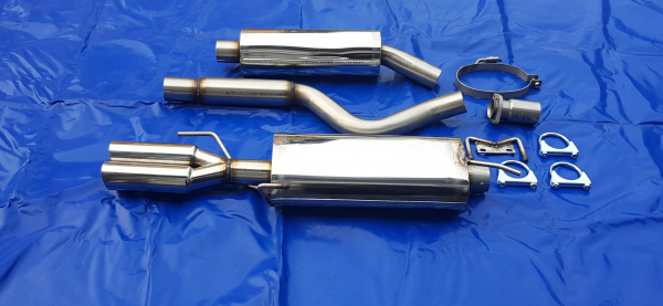 Gruppe A Astra F Cabrio von 91-98 mit 2x70 Endrohr FM