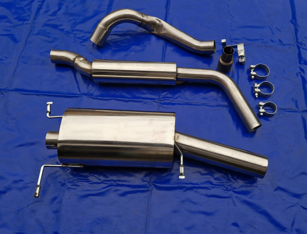 Gruppe A Anlage  Golf 1 Cabrio mit 90 mm geb  TA